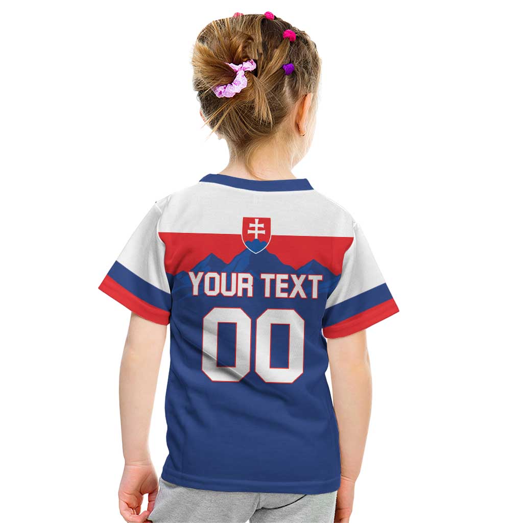 Custom Hockey 2026 Slovakia Kid T Shirt Nasi Chlapci Go Champions - Wonder Print Shop