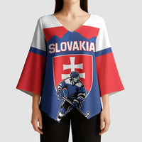 Custom Hockey 2026 Slovakia Kimono Sleeve Blouse Nasi Chlapci Go Champions - Wonder Print Shop