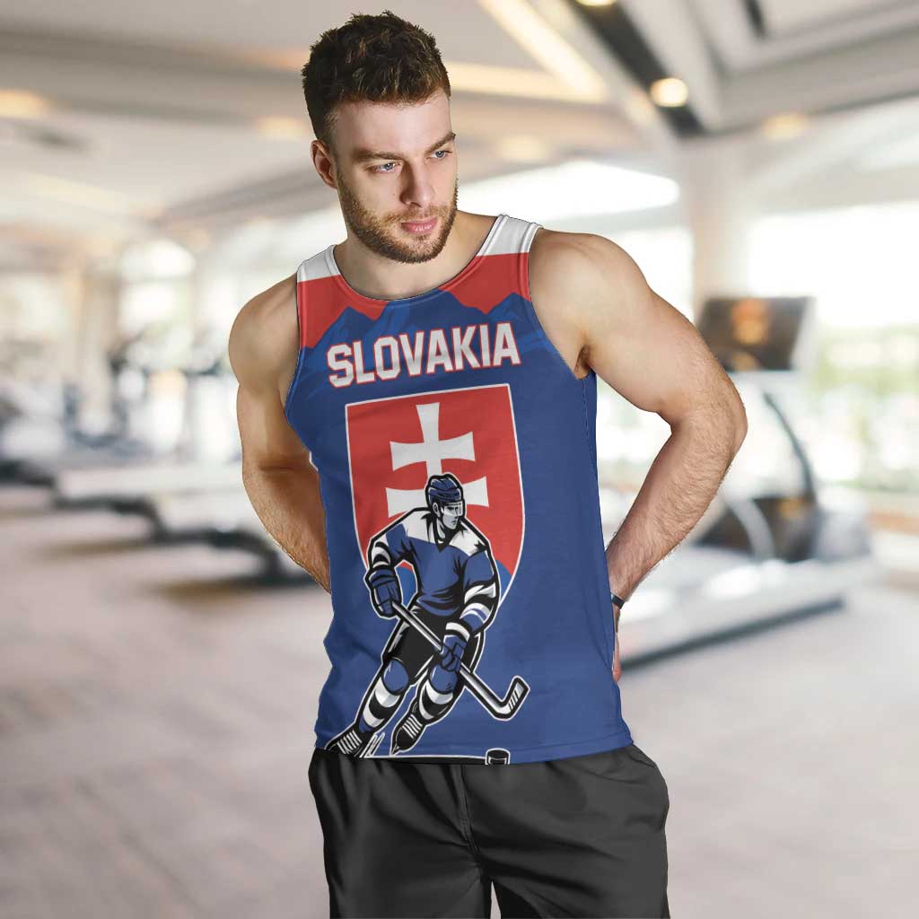 Custom Hockey 2026 Slovakia Men Tank Top Nasi Chlapci Go Champions - Wonder Print Shop
