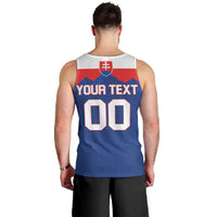 Custom Hockey 2026 Slovakia Men Tank Top Nasi Chlapci Go Champions - Wonder Print Shop
