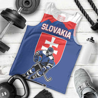 Custom Hockey 2026 Slovakia Men Tank Top Nasi Chlapci Go Champions - Wonder Print Shop
