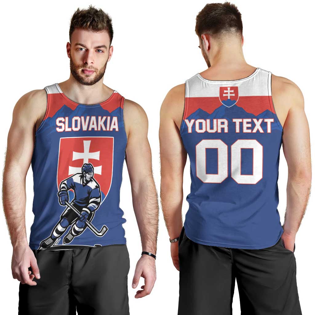 Custom Hockey 2026 Slovakia Men Tank Top Nasi Chlapci Go Champions - Wonder Print Shop