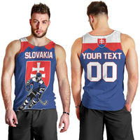 Custom Hockey 2026 Slovakia Men Tank Top Nasi Chlapci Go Champions - Wonder Print Shop