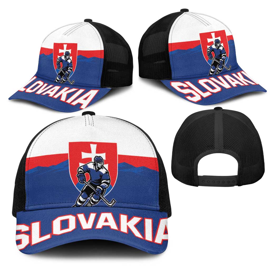 Hockey 2026 Slovakia Mesh Trucker Cap Nasi Chlapci Go Champions