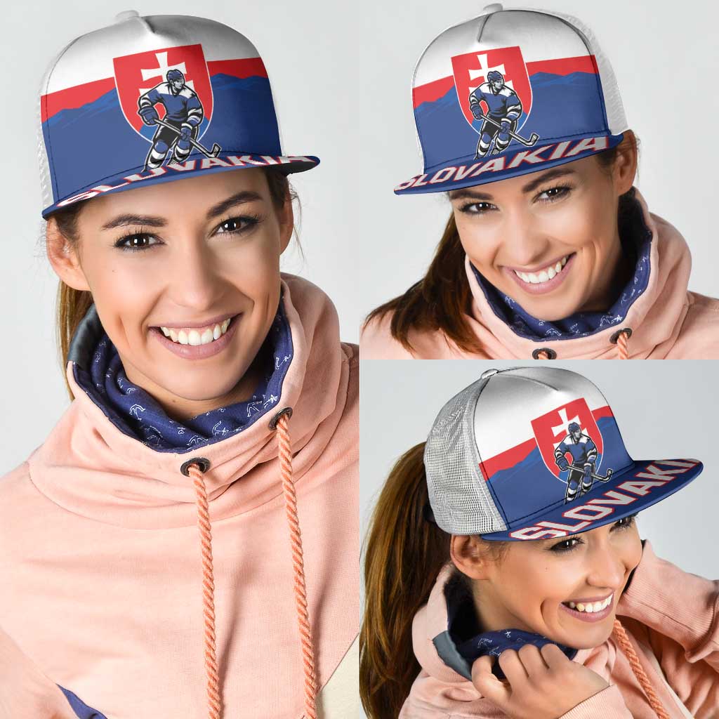Hockey 2026 Slovakia Mesh Trucker Cap Nasi Chlapci Go Champions