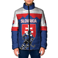 Custom Hockey 2026 Slovakia Padded Jacket Nasi Chlapci Go Champions - Wonder Print Shop
