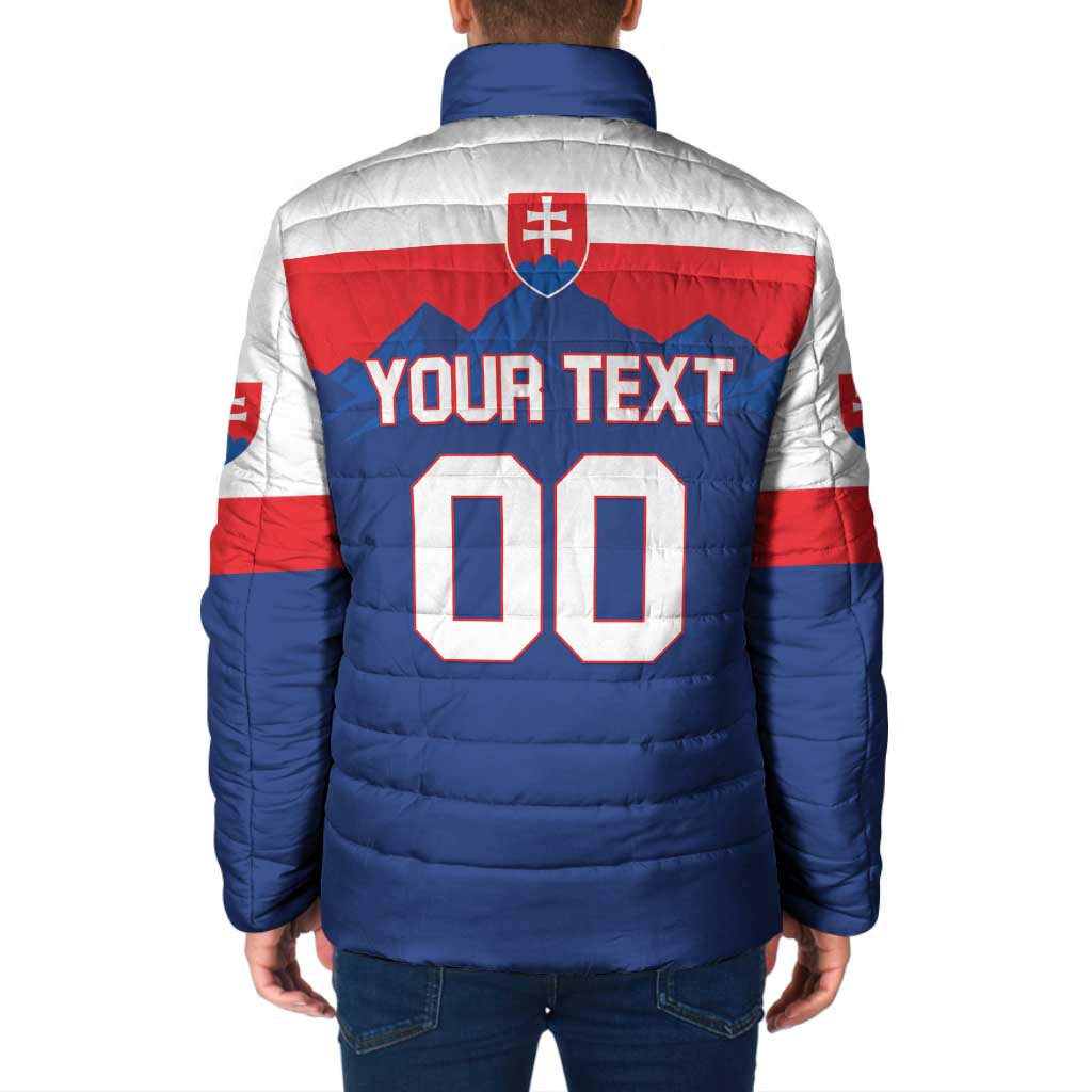Custom Hockey 2026 Slovakia Padded Jacket Nasi Chlapci Go Champions - Wonder Print Shop