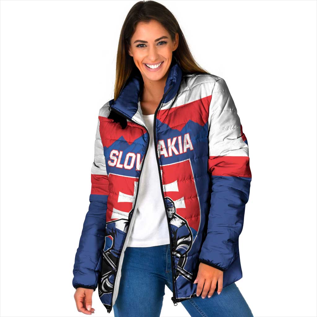 Custom Hockey 2026 Slovakia Padded Jacket Nasi Chlapci Go Champions - Wonder Print Shop