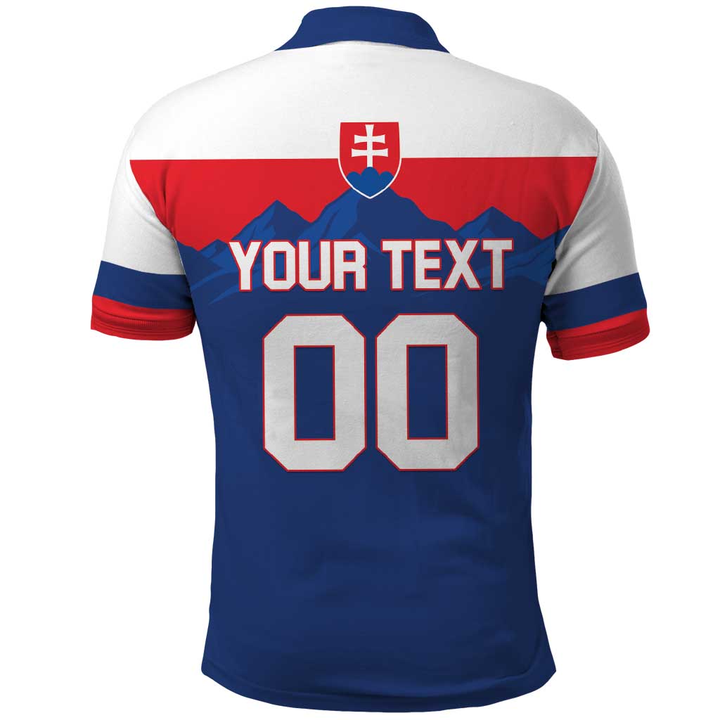 Custom Hockey 2026 Slovakia Polo Shirt Nasi Chlapci Go Champions - Wonder Print Shop