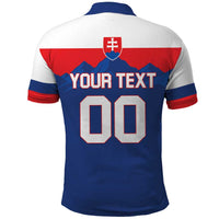 Custom Hockey 2026 Slovakia Polo Shirt Nasi Chlapci Go Champions - Wonder Print Shop