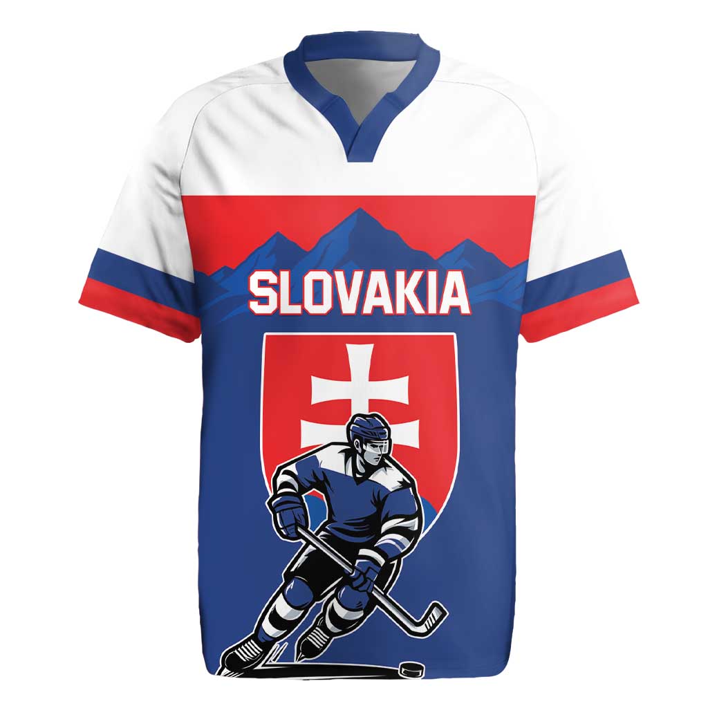 Custom Hockey 2026 Slovakia Rugby Jersey Nasi Chlapci Go Champions - Wonder Print Shop