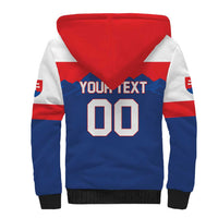 Custom Hockey 2026 Slovakia Sherpa Hoodie Nasi Chlapci Go Champions - Wonder Print Shop