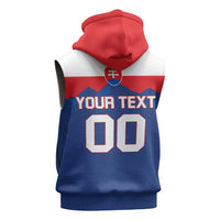 Custom Hockey 2026 Slovakia Sleeveless Hoodie Nasi Chlapci Go Champions - Wonder Print Shop