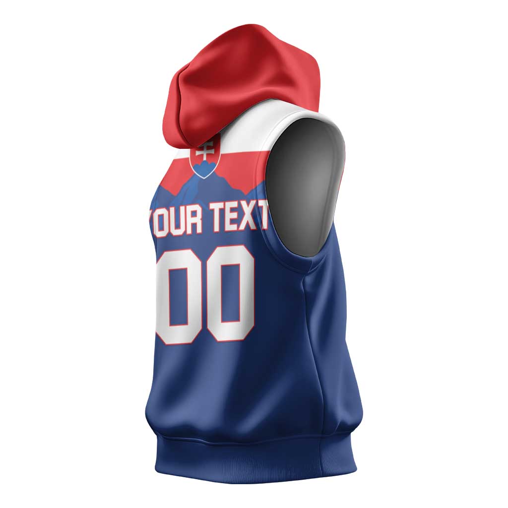 Custom Hockey 2026 Slovakia Sleeveless Hoodie Nasi Chlapci Go Champions - Wonder Print Shop