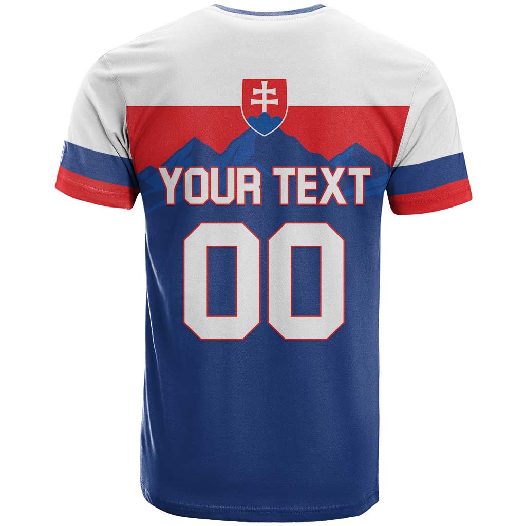 Custom Hockey 2026 Slovakia T Shirt Nasi Chlapci Go Champions - Wonder Print Shop