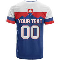 Custom Hockey 2026 Slovakia T Shirt Nasi Chlapci Go Champions - Wonder Print Shop