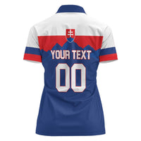 Custom Hockey 2026 Slovakia Women Polo Shirt Nasi Chlapci Go Champions - Wonder Print Shop