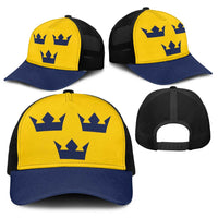 Hockey 2026 Sweden Baseball Net Cap Tre Kronor Go Champions