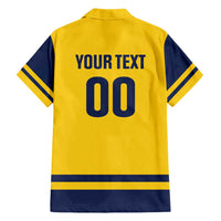 Custom Hockey 2026 Sweden Hawaiian Shirt Tre Kronor Go Champions - Wonder Print Shop