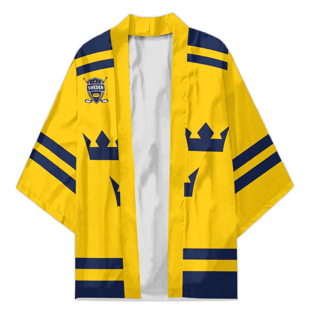 Custom Hockey 2026 Sweden Kimono Tre Kronor Go Champions - Wonder Print Shop