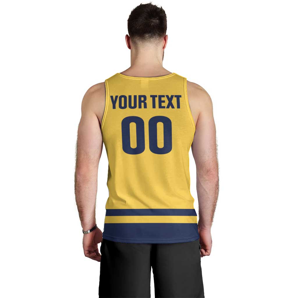 Custom Hockey 2026 Sweden Men Tank Top Tre Kronor Go Champions - Wonder Print Shop