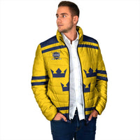 Custom Hockey 2026 Sweden Padded Jacket Tre Kronor Go Champions - Wonder Print Shop
