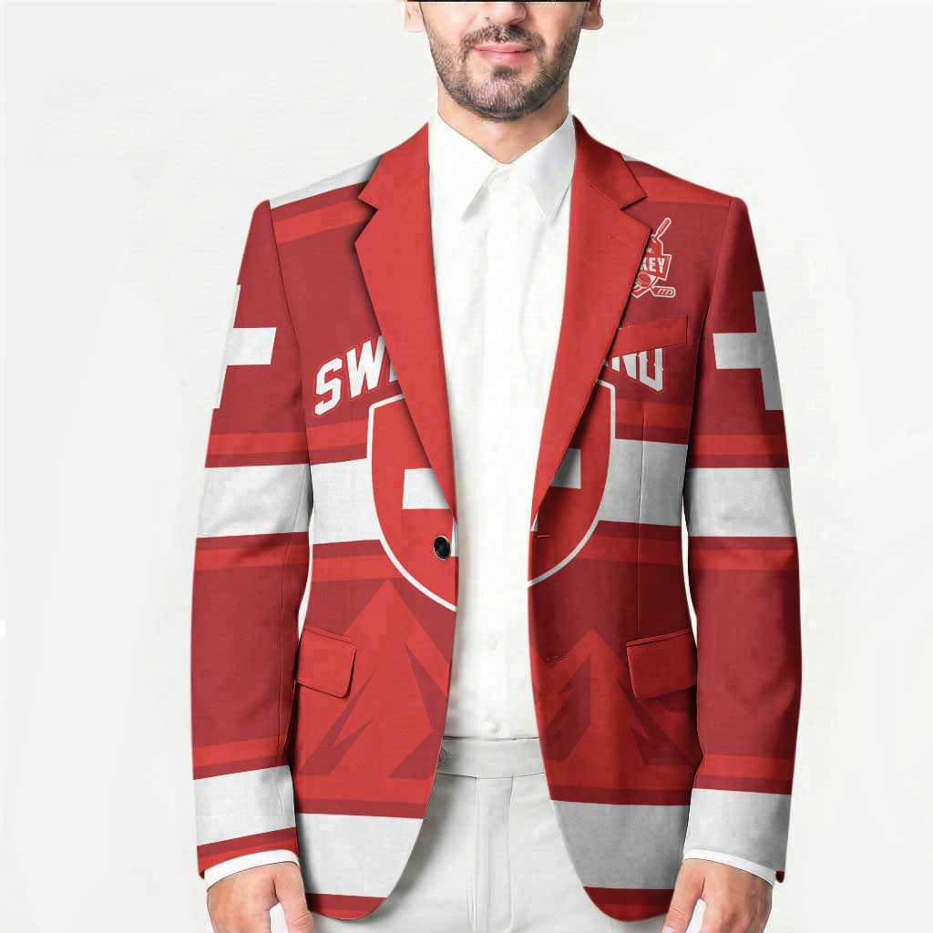 Custom Hockey 2026 Switzerland Blazer Go Champions La Nati - Wonder Print Shop