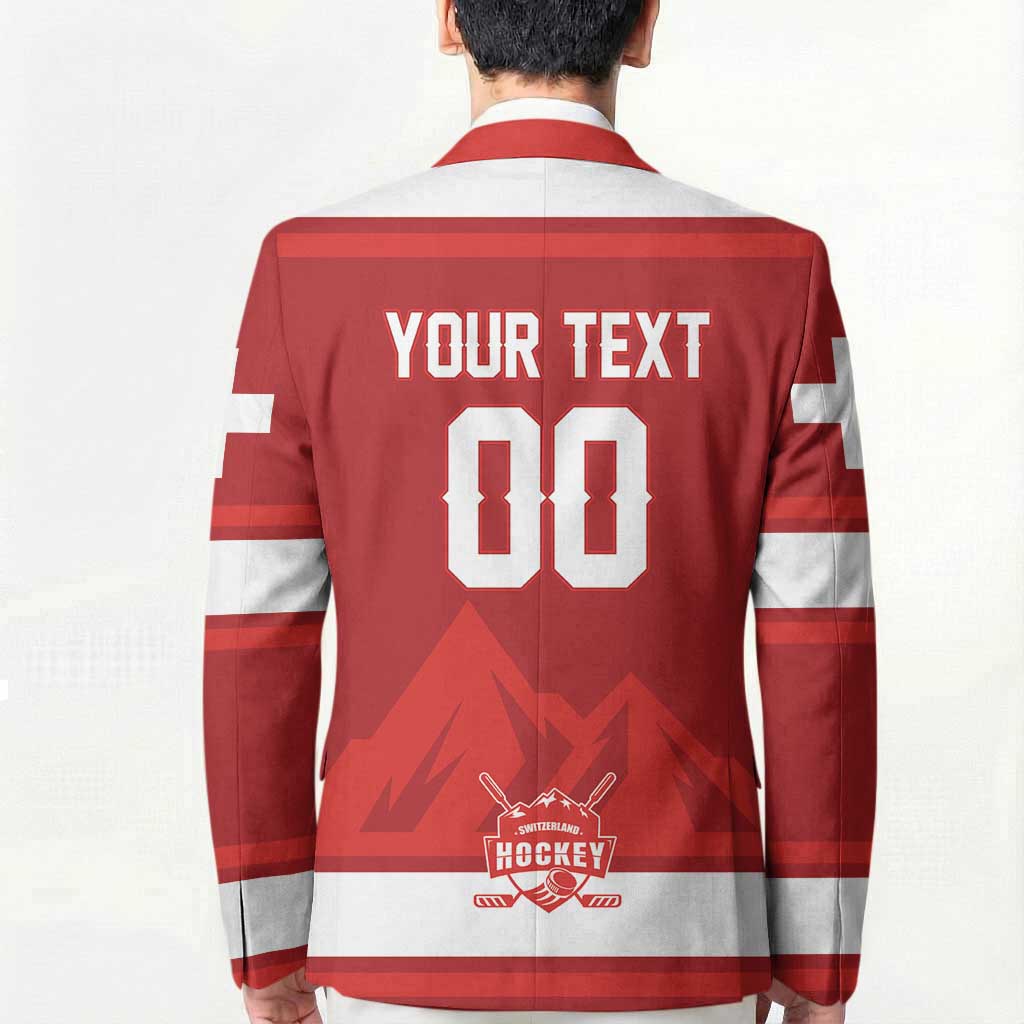 Custom Hockey 2026 Switzerland Blazer Go Champions La Nati - Wonder Print Shop