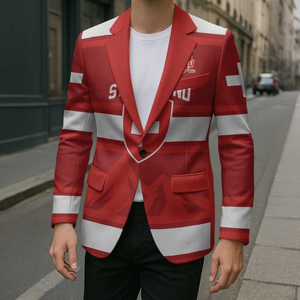 Custom Hockey 2026 Switzerland Blazer Go Champions La Nati - Wonder Print Shop