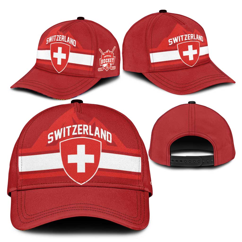 Hockey 2026 Switzerland Classic Cap Go Champions La Nati