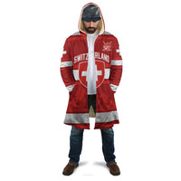 Custom Hockey 2026 Switzerland Cloak Go Champions La Nati - Wonder Print Shop