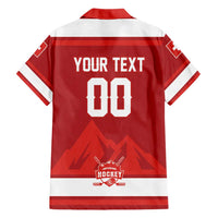 Custom Hockey 2026 Switzerland Hawaiian Shirt Go Champions La Nati - Wonder Print Shop