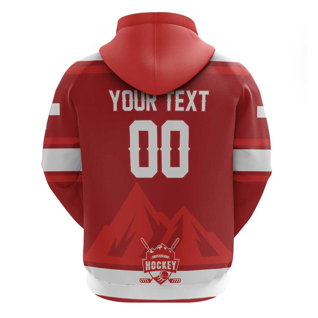 Custom Hockey 2026 Switzerland Hoodie Go Champions La Nati - Wonder Print Shop