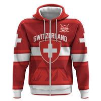 Custom Hockey 2026 Switzerland Hoodie Go Champions La Nati - Wonder Print Shop