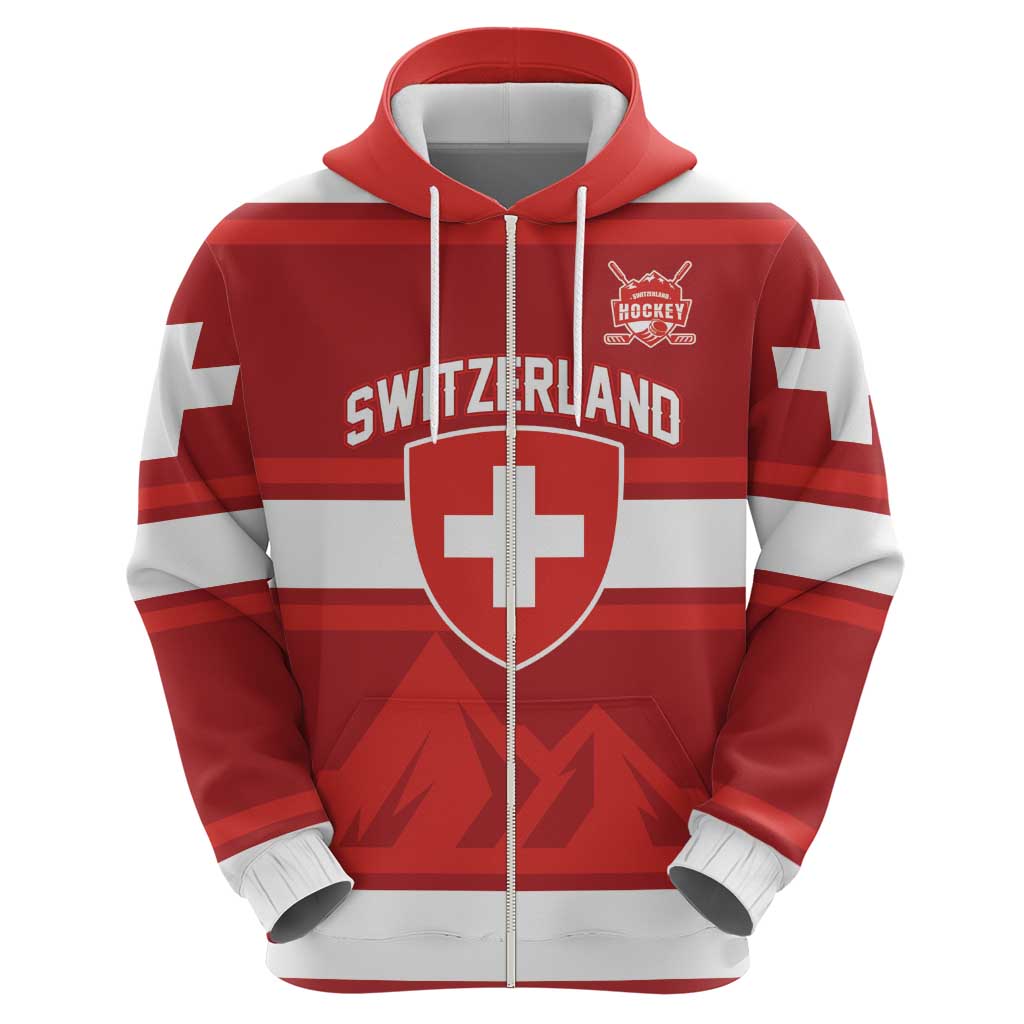 Custom Hockey 2026 Switzerland Hoodie Go Champions La Nati - Wonder Print Shop