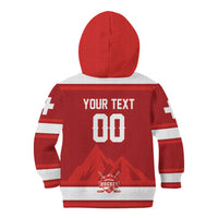 Custom Hockey 2026 Switzerland Kid Hoodie Go Champions La Nati - Wonder Print Shop