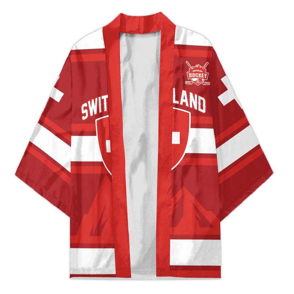 Custom Hockey 2026 Switzerland Kimono Go Champions La Nati - Wonder Print Shop