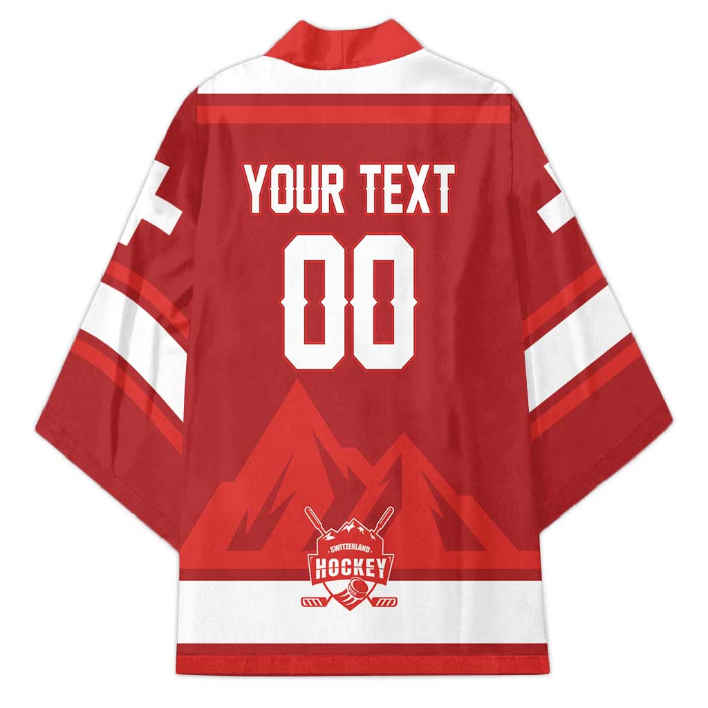 Custom Hockey 2026 Switzerland Kimono Go Champions La Nati - Wonder Print Shop