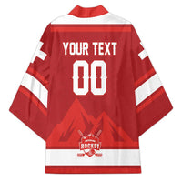 Custom Hockey 2026 Switzerland Kimono Go Champions La Nati - Wonder Print Shop