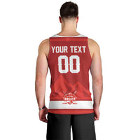 Custom Hockey 2026 Switzerland Men Tank Top Go Champions La Nati - Wonder Print Shop