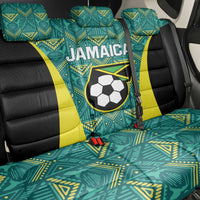 Jamaica Football Back Car Seat Cover We Believe Reggae Boyz