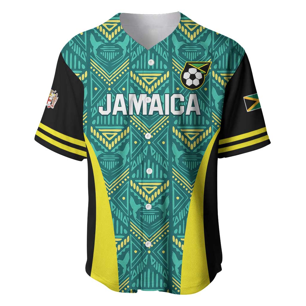 Custom Jamaica Football Baseball Jersey We Believe Reggae Boyz