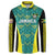 Custom Jamaica Football Button Sweatshirt We Believe Reggae Boyz