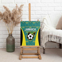 Jamaica Football Canvas Wall Art We Believe Reggae Boyz