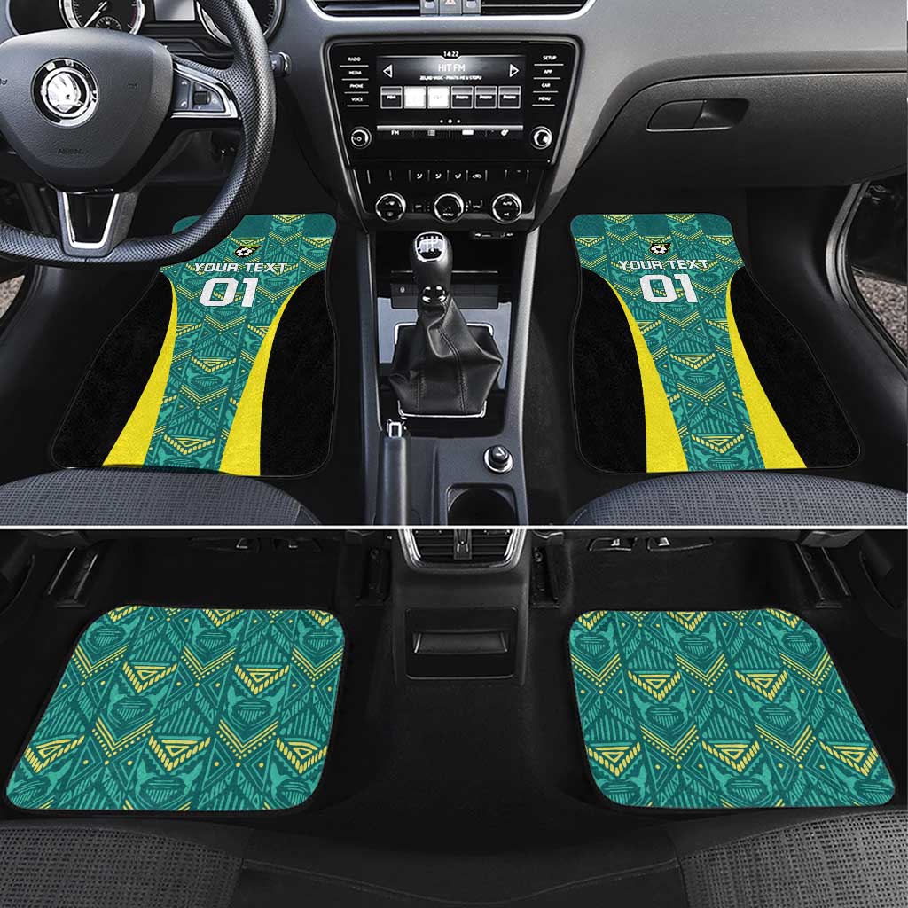 Jamaica Football Car Mats We Believe Reggae Boyz