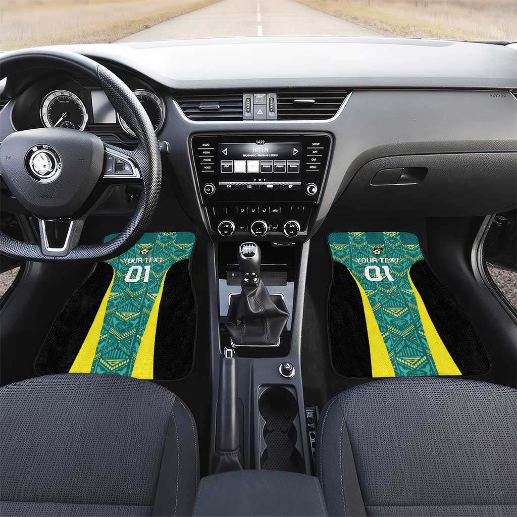 Jamaica Football Car Mats We Believe Reggae Boyz