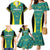 Custom Jamaica Football Family Matching Mermaid Dress and Hawaiian Shirt We Believe Reggae Boyz
