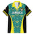 Custom Jamaica Football Family Matching Mermaid Dress and Hawaiian Shirt We Believe Reggae Boyz