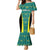 Custom Jamaica Football Family Matching Mermaid Dress and Hawaiian Shirt We Believe Reggae Boyz