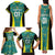 Custom Jamaica Football Family Matching Tank Maxi Dress and Hawaiian Shirt We Believe Reggae Boyz